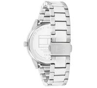 Tommy Hilfiger Orologio Analogico Multifunzione al Quarzo da Donna con Cinturino in Acciaio Inossidabile, Blue