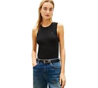Tommy Hilfiger Ww0ww47806 Sleeveless T-shirt Nero L Donna