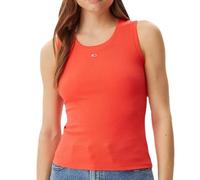 Tommy Hilfiger Canotta Rossa Donna Essential BDS, rosso, L