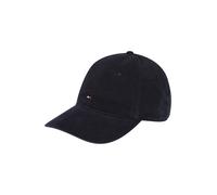 Tommy Hilfiger cappellino in morbido cotone con logo bandiera navy-Blu navy One Size