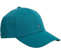 Tommy Hilfiger Cappello da Uomo TH Flag Cotone 6 Pannelli Am0Am13008 cap, Verde, Taglia Unica