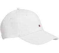 Tommy Hilfiger Cappello da Uomo TH Flag Cotton 6 Panel cap Am0Am13008 Cappello, Bianco, Taglia Unica
