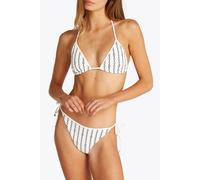Tommy Hilfiger Cheeky String Side T Flag Chain Ivory Silk Taglia: XL | Bikini Outlet | Donna | Bianco