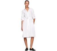 Tommy Hilfiger Chemisier Donna Essential Shirt Dress Lunghezza al Ginocchio, Bianco (Th Optic White), 40