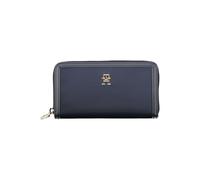 Tommy Hilfiger Chic Sustainable Blue Wallet with Secure Zip