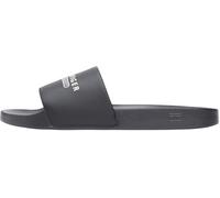Tommy Hilfiger Ciabatte da piscina rialzate da uomo, FM0FM05761, nero (nero), 47, Black, 47 EU