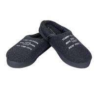 Tommy Hilfiger Ciabatte uomo TH pantofole da casa con suola rigida antiscivolo e imbottitura con pelliccetta articolo XM0XM02604, DW5 Desert sky, 41