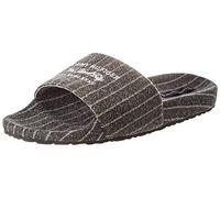 Tommy Hilfiger Ciabattine Uomo Warm Felt Hilfiger Pool Slide Pantofole, Nero (Dark Ash), 40 EU