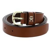 Tommy Hilfiger Cintura Donna Essential Effortless 2.5 in Pelle, Marrone (Tan), 130 cm