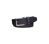 Tommy Hilfiger Cintura Uomo Oliver 3,5 cm Ext Cintura in Pelle, Multicolore (Space Blue), 95
