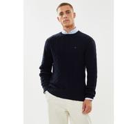 Tommy Hilfiger - Classic Cable Crew Neck Blu - Abbigliamento XXL Blu