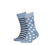 Tommy Hilfiger Classic, Calzini Unisex - Bambini e ragazzi, Navy 816, 27-30