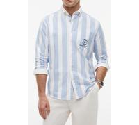 Tommy Hilfiger Club Prep Oxford Classic Shirt Blue/stripe Taglia: M | Camicie Casual Outlet | Uomo | Blu
