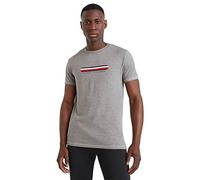 Tommy Hilfiger CN SS Tee Um0Um02348, Maglietta a Maniche Corte, Uomo, Grigio (Medium Grey Heather), M