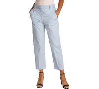 Tommy Hilfiger Co Blend Slim Straight Chino Ww0Ww40504, Pantaloni in Tessuto, Donna, Blu (Breezy Blue), 36