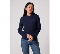 Tommy Hilfiger - Co Cable Fine Gg C-Nk Ls Sweater Blu - Abbigliamento M Blu