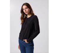 Tommy Hilfiger - Co Jersey Fine Gg C WW0WW42370BDS Nero - Abbigliamento XL Nero