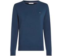 Tommy Hilfiger - Co Jersey Fine GG LS C-Nk SWT - - Knitwear - Donna - Blu - M