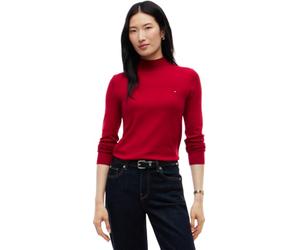 Tommy Hilfiger Co Jersey Slim MK-nk Swt Ww0ww51383 Pullover Donna (Pacco da 1)