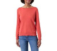 Tommy Hilfiger Pullover Donna Pullover in Maglia, Rosso (Terra Red), 3XL