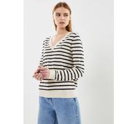 Tommy Hilfiger - Co Jersey Stitch V-N Beige - Abbigliamento L Beige
