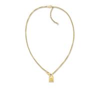 Tommy Hilfiger Collana Da Donna In Acciaio Placcato Oro American Icon 2780941