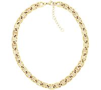 Tommy Hilfiger Jewelry Collana a Catena da Donna in Acciaio Inossidabile con placcatura ionica Oro Giallo - 2781016