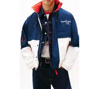Tommy Hilfiger Colorblock Windbreaker Dark Night Navy/multi Taglia: S | Bomber Outlet | Uomo | Nero