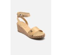 Tommy Hilfiger - COLORFUL WEDGE SATIN Beige - Scarpe di corda 40 Beige