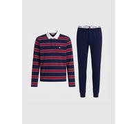Tommy Hilfiger Completo Pigiama Tommy Hilfiger Heritage Rugby Set large blu