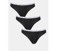 Tommy Hilfiger - Confezione da 3 slip bikini neri-Nero XS