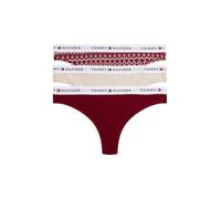 Tommy Hilfiger - Confezione regalo da 3 perizomi rosso/crema/fair isle-Multicolore S