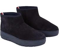 Tommy Hilfiger COOL SUEDE SNOWBOOT FW0FW07662, Donna, Blu (Space Blue), 37 EU