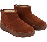 Tommy Hilfiger COOL SUEDE SNOWBOOT FW0FW07662, Donna, Marrone (Natural Cognac), 38 EU
