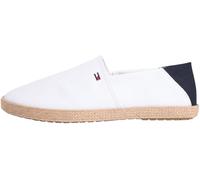 Tommy Hilfiger Core Hilfiger Espadrille Textile Fm0fm05792, Espadrillas Uomo, White (White), 43 EU