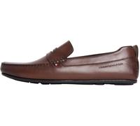 Tommy Hilfiger Core Hilfiger Leather Driver Fm0fm05790, Scarpe Uomo, Brown (Dark Mocha), 40 EU