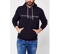 Tommy Hilfiger - Core Tommy Logo Hoodie Nero - Abbigliamento L Nero