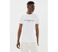 Tommy Hilfiger - Core Tommy Logo Tee Bianco - Abbigliamento L Bianco