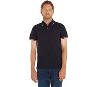 Tommy Hilfiger Core Tommy Tipped Slim Polo Mw0mw13080, Polo a maniche corte Uomo, Blu (Desert Sky), 3XL