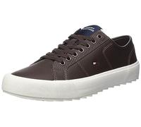 Tommy Hilfiger CORE VULC CLEATED LTH FM0FM04821, Uomo, Marrone (Cocoa), 44 EU