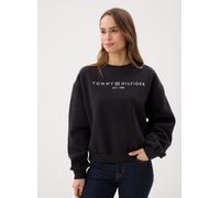 Tommy Hilfiger - Corp Logo Mdrn Swtsr Nero - Abbigliamento XS Nero