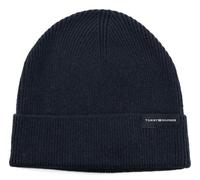 Tommy Hilfiger Corporate Uptown Wool Beanie Space Blue, Space Blue., Taglia unica