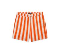 Shorts da bagno media lunghezza Arancione M A righe