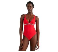Tommy Hilfiger Costume da Bagno Donna Cut-out, Rosso (Primary Red), XS