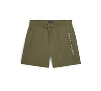 Tommy Hilfiger Medium Drawstring Zip Pocket Um0um03748 Costume da Bagno, Khaki (Army Green), M Uomo