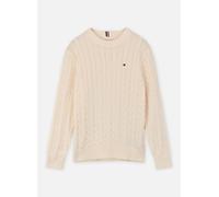 Tommy Hilfiger - Cotton Cable Sweater Bianco - Abbigliamento 12A Bianco