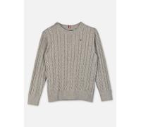 Tommy Hilfiger - Cotton Cable Sweater Grigio - Abbigliamento 14A Grigio