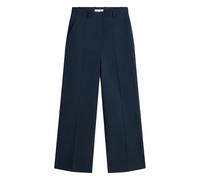 Tommy Hilfiger - Cotton Wide Leg Pant - - Trousers - Donna - Blu - 2XS