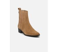 Tommy Hilfiger - Cowboy Chelsea Suede Marrone - Stivaletti e tronchetti 39 Marrone