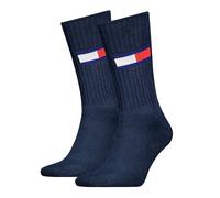 Tommy Hilfiger Crew, Calzini Unisex - Adulto, Navy, 39-42